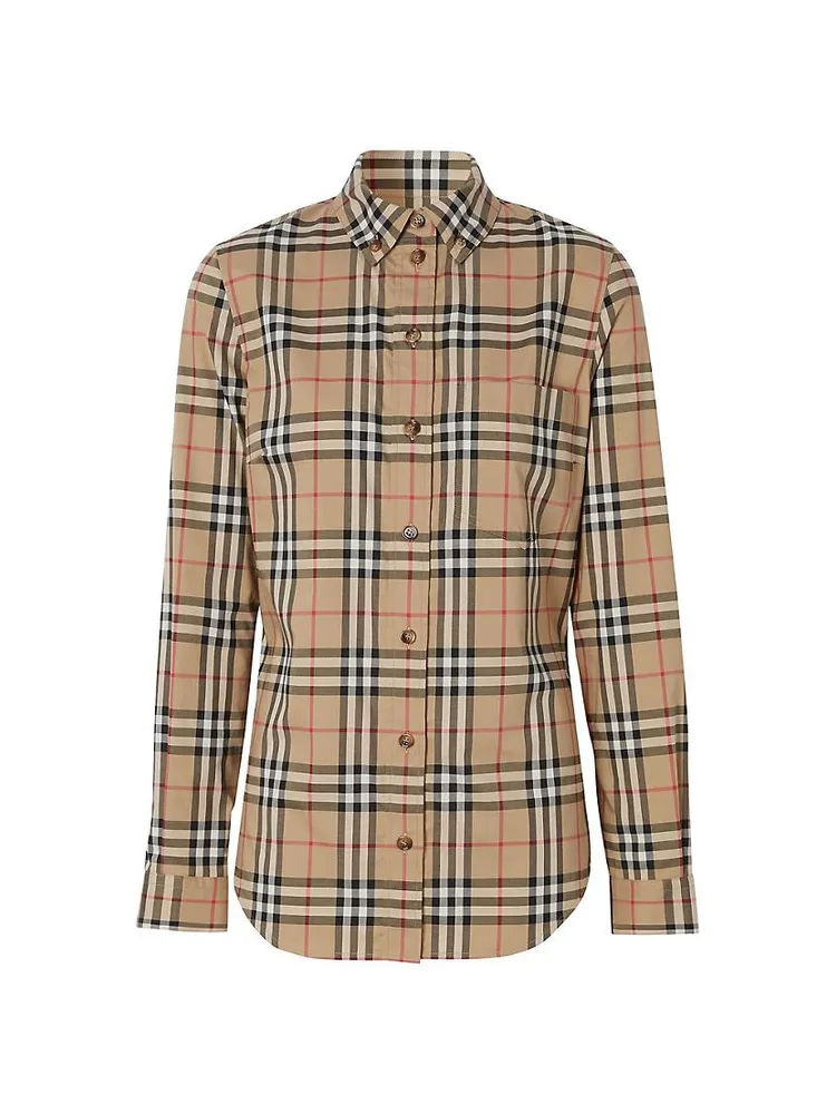 Archive Check Button-Down Shirt