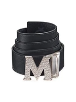 Claus Reversible Logo Engraved Belt