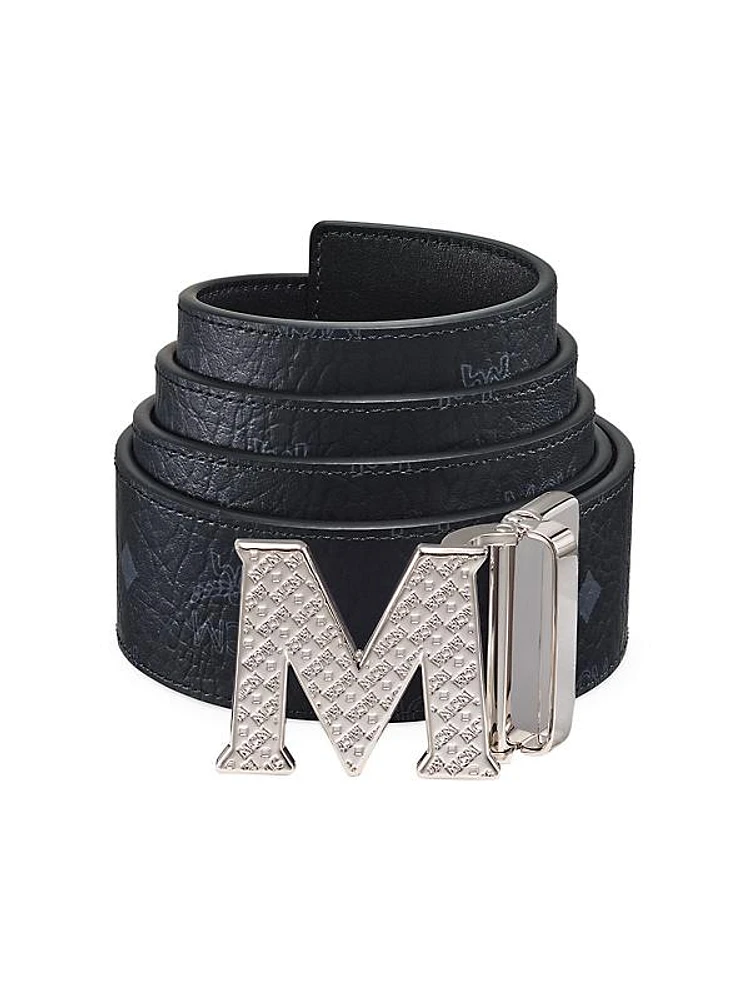 Claus Reversible Logo Engraved Belt