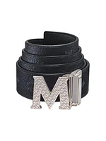 Claus Reversible Logo Engraved Belt