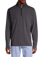 Tate Mockneck Quarter-Zip Top