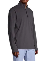 Tate Mockneck Quarter-Zip Top