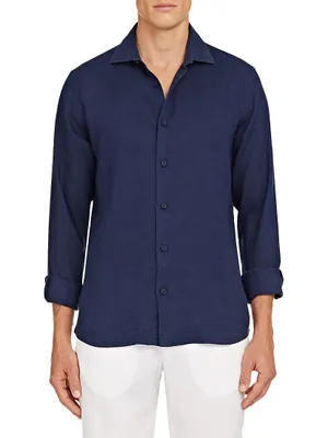 Giles Smart Linen Shirt