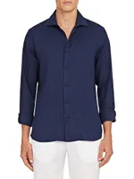 Giles Smart Linen Shirt