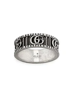 GG Marmont Sterling Silver Ring