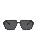 59MM Rectangular Sunglasses