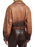 Dylan Leather Biker Jacket