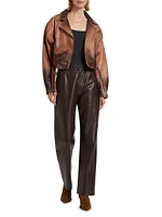 Dylan Leather Biker Jacket