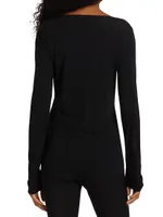 Aurora Pure Long-Sleeve Top