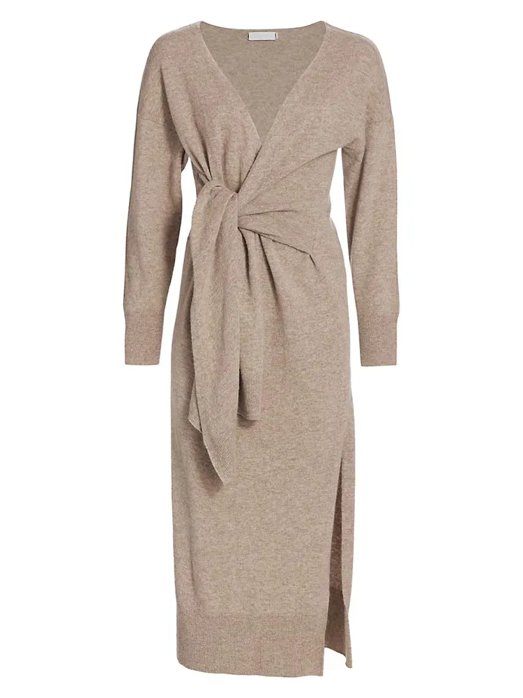 Skyla Loungewear Knit Wrap Dress