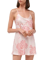 Hydrangea Silk Chemise