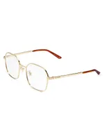 Gucci Logo 52MM Optical Glasses