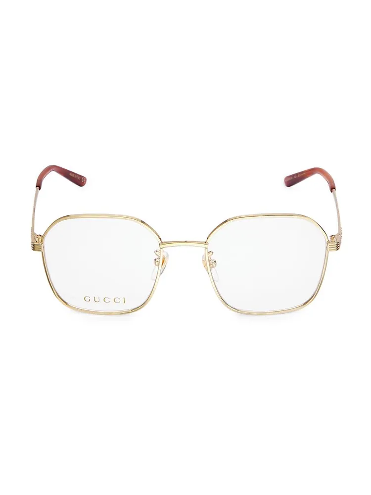 Gucci Logo 52MM Optical Glasses