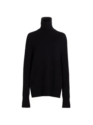 Stepny Wool & Cashmere Turtleneck Top