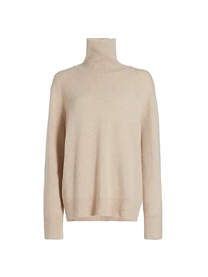 Stepny Wool & Cashmere Turtleneck Top