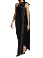 Gabriella Column Gown