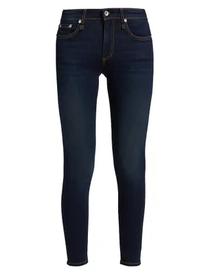 Cate Mid-Rise Ankle Skinny Jeans