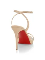 Loubi Queen 120 Leather Sandals