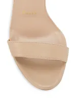 Loubi Queen 120 Leather Sandals