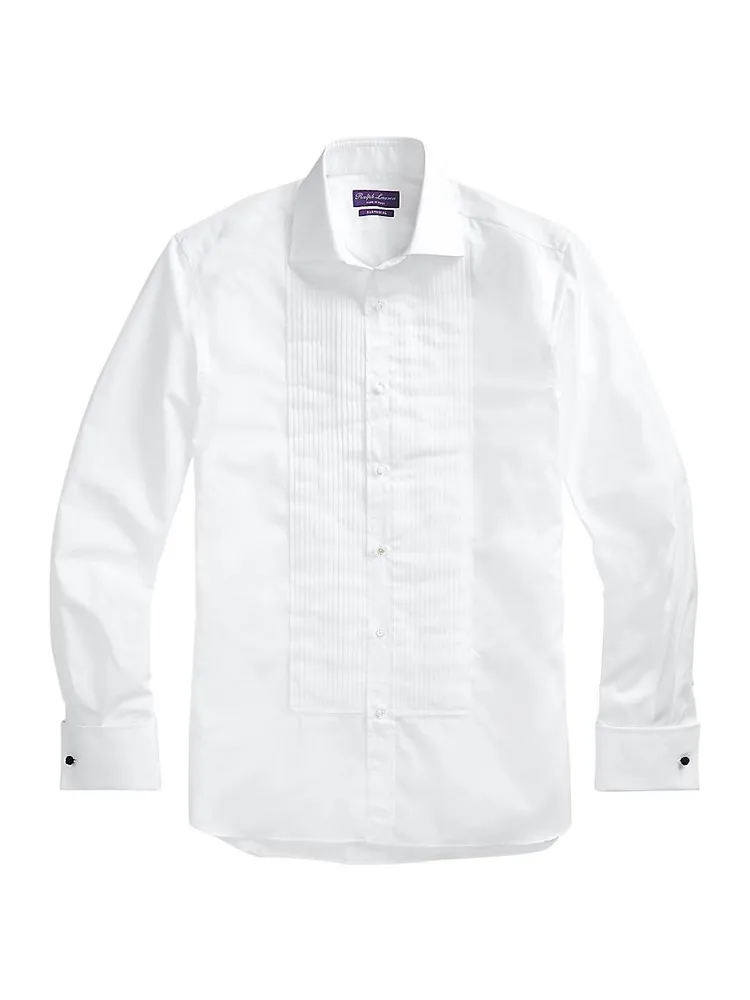 Aston Poplin Tuxedo Shirt