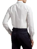 Aston Poplin Tuxedo Shirt