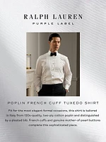 Aston Poplin Tuxedo Shirt