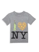 Little Kid's & Lady Liberty NY T-Shirt