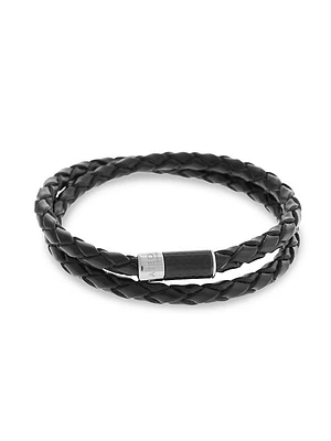 Montecarlo Pop Wrap Leather Bracelet