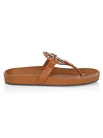 Miller Cloud Leather Thong Sandals