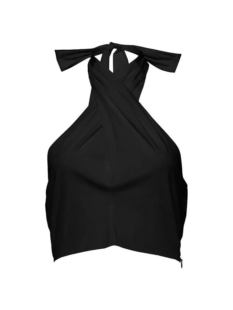 Kai Crisscross Halter Top