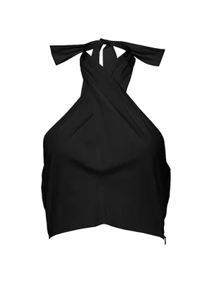 Kai Crisscross Halter Top