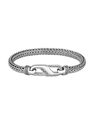 Classic Chain Sterling Silver Bracelet