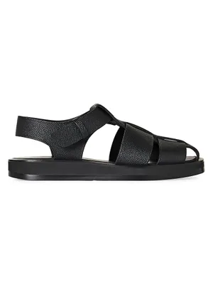 Fisherman Flat Leather Sandals