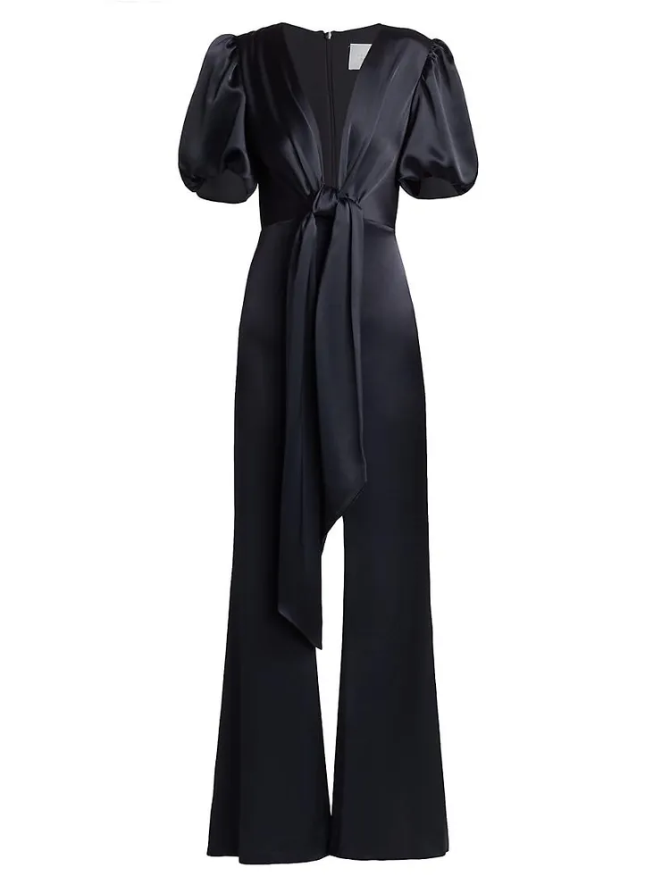 Eden Tie-Waist Wide-Leg Jumpsuit