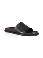 Palma Leather Slide Sandals