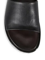 Palma Leather Slide Sandals