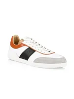 Men's Cassetta 68C Leather & Suede Sneakers