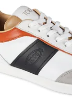 Men's Cassetta 68C Leather & Suede Sneakers