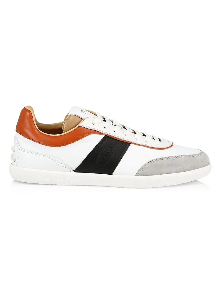 Men's Cassetta 68C Leather & Suede Sneakers