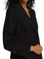 Wool-Blend Suiting Core Blazer