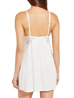 Rosalia Lace-Trim Chemise