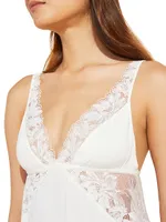 Rosalia Lace-Trim Chemise