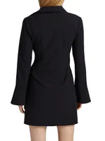 McKenna Knot-Front Shirtdress