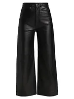 Lightweight Leather Culottes