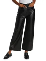 Lightweight Leather Culottes