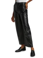 Lightweight Leather Culottes