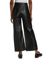 Lightweight Leather Culottes