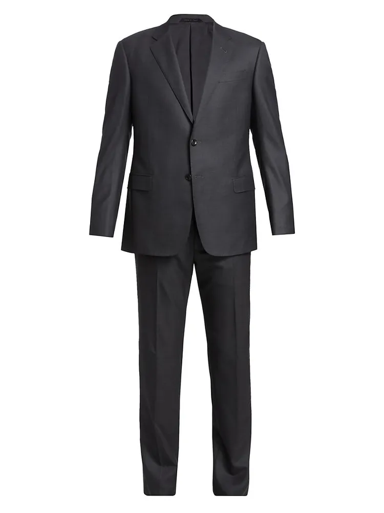 Wool & Silk Two-Piece Suit