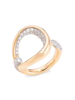 Fantina 18K Rose Gold & Diamond Ring