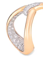 Fantina 18K Rose Gold & Diamond Ring